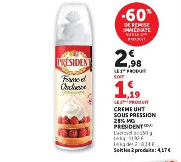 -60% DE REMISE IMMÉDIATE SUR LE 2ÈME PRODUIT