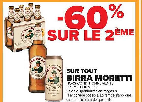 -60% SUR LE 2ÈME
