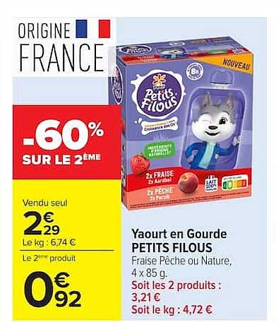-60% SUR LE 2ÈME