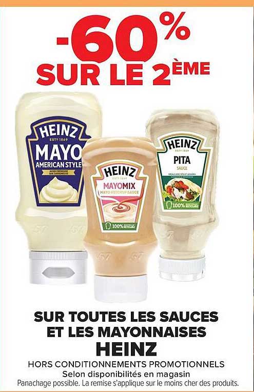 -60% SUR LE 2ÈME