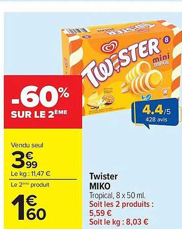 -60% SUR LE 2ÈME
