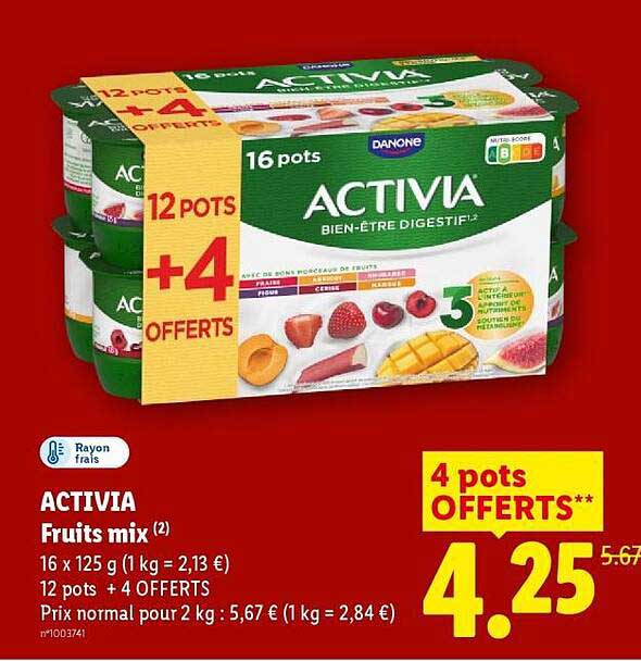 ACTIVIA Fruits mix (2)