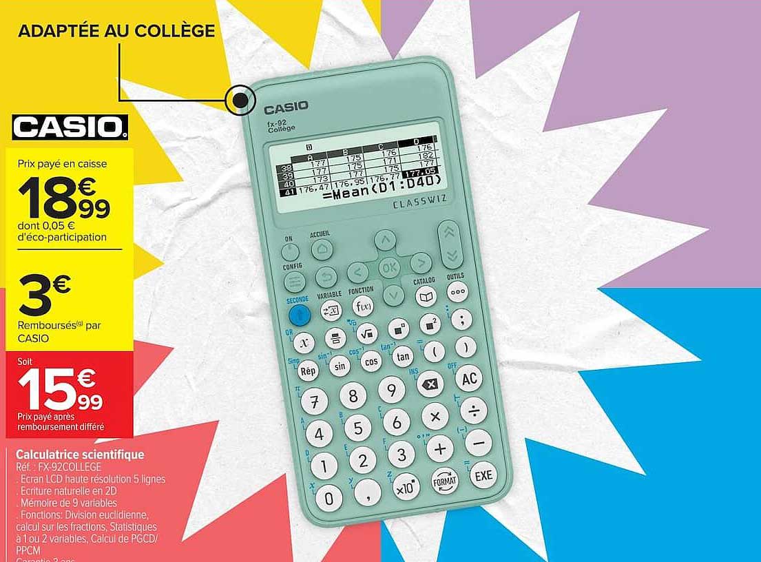 ADAPTÉE AU COLLÈGE