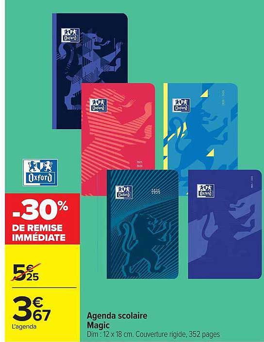 Agenda scolaire Magic