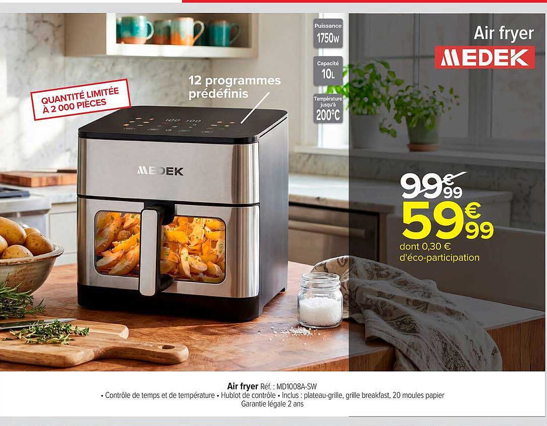 Air fryer MEDEK