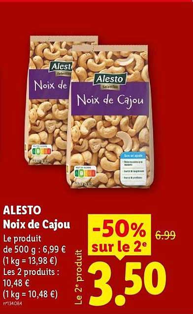 ALESTO Noix de Cajou