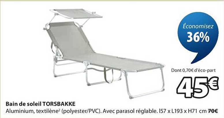 Bain de soleil TORSBakke