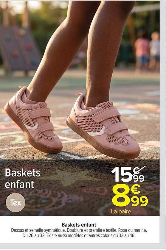 Baskets enfant