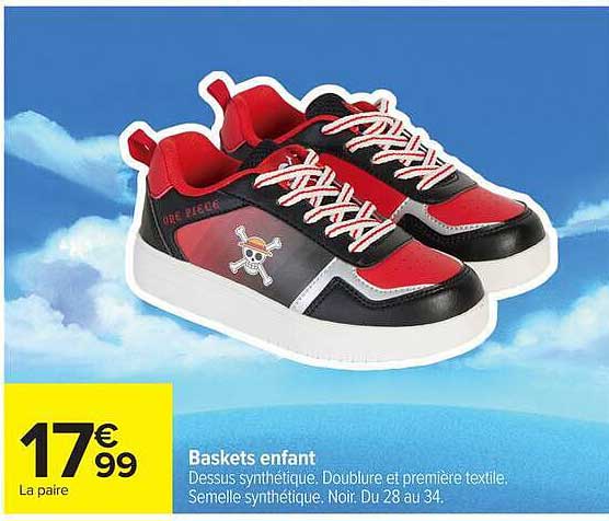 Baskets enfant