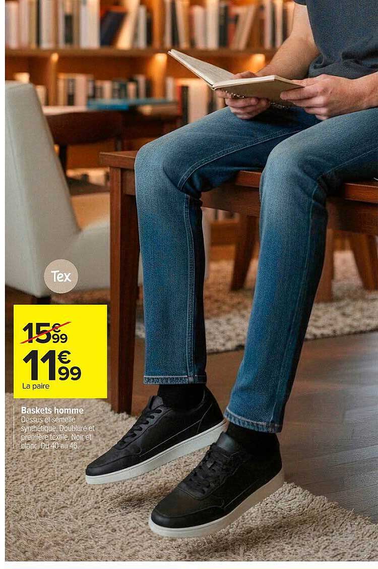Baskets homme