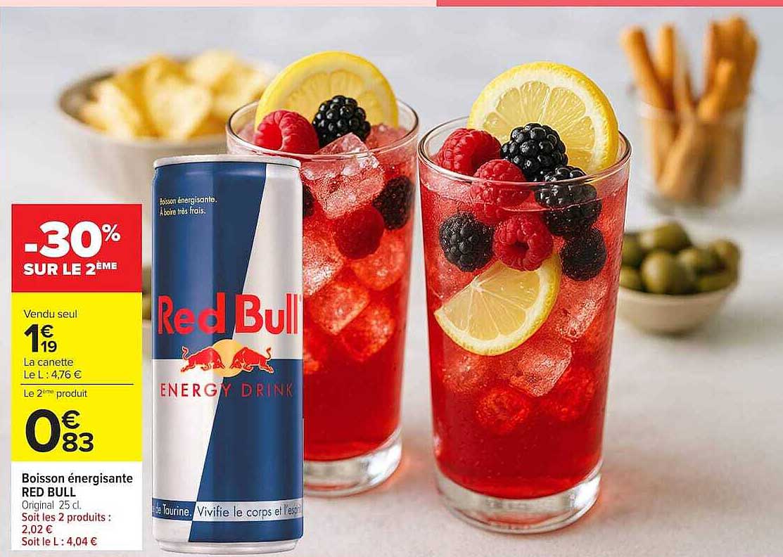 Boisson énergisante RED BULL Original 25 cl