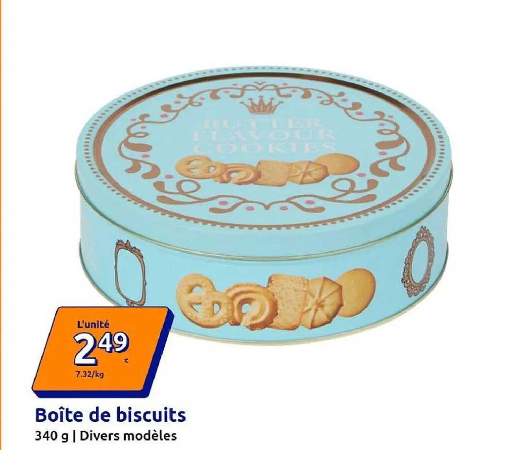 Boîte de biscuits