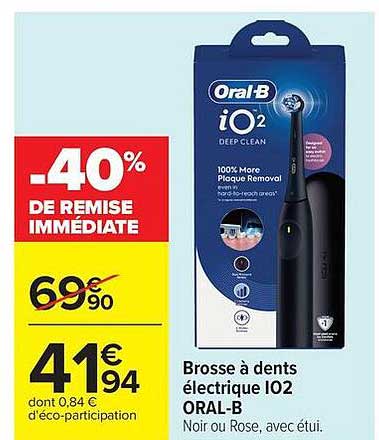 Brosse à dents électrique iO2 ORAL-B
