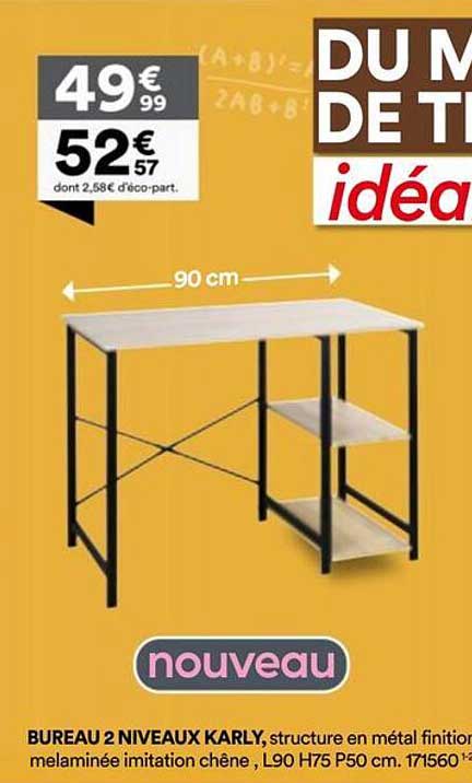 BUREAU 2 NIVEAUX KARLY
