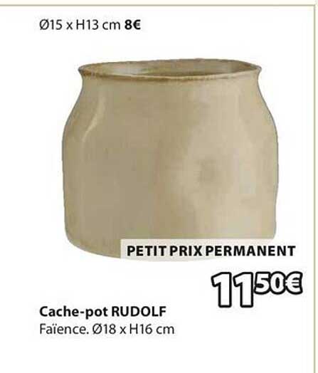 Cache-pot RUDOLF