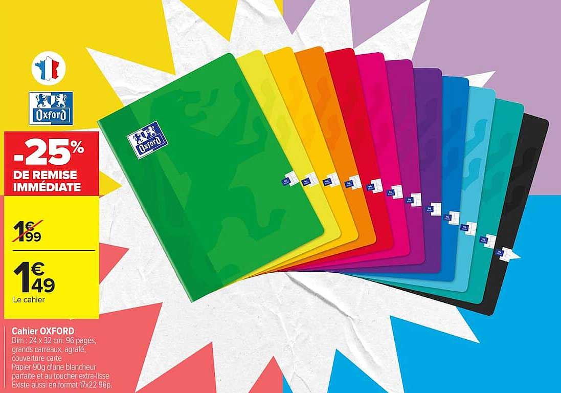 Cahier OXFORD