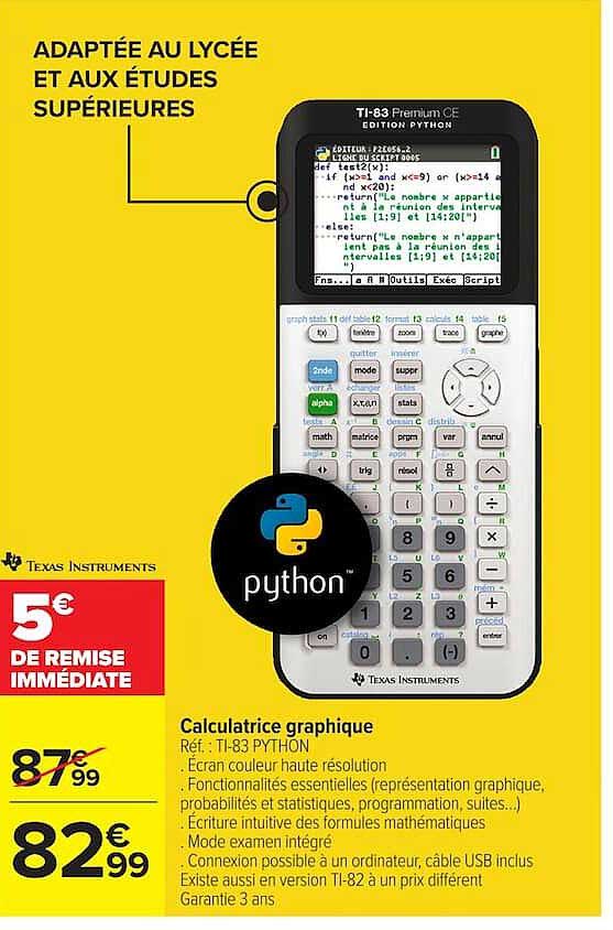 Calculatrice graphique