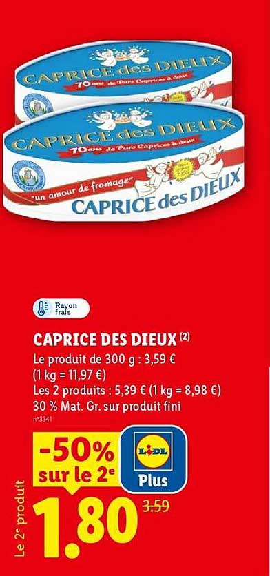 CAPRICE DES DIEUX
