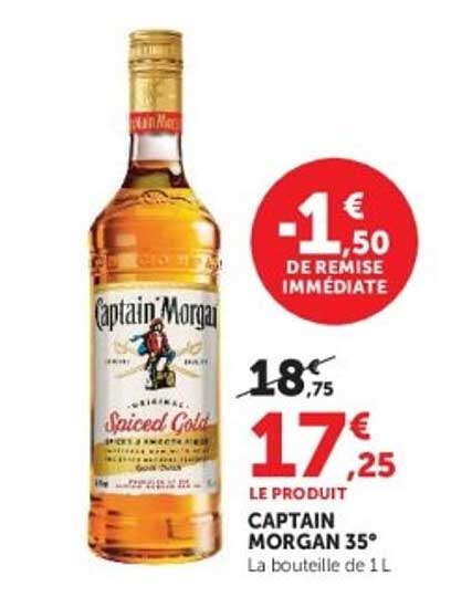 CAPTAIN MORGAN 35°