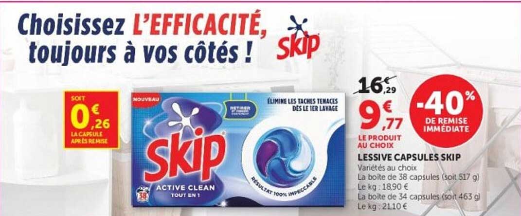 Choisissez L’EFFICACITÉ, toujours à vos côtés !