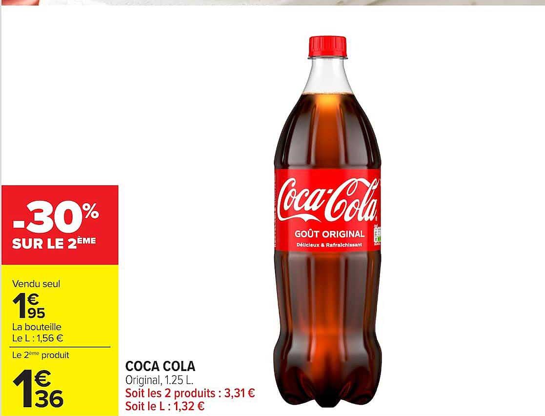 COCA COLA Original, 1,25 L.