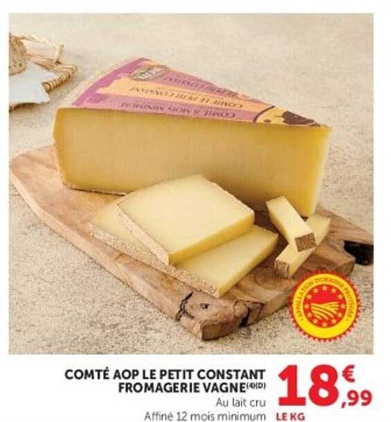 COMTÉ AOP LE PETIT CONSTANT FROMAGERIE VAGNE(4D)