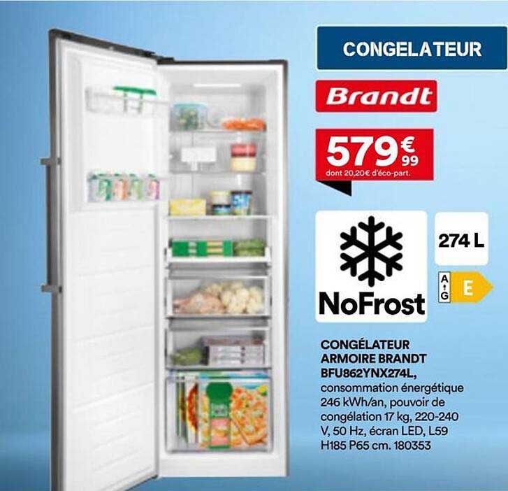 CONGELATEUR Brandt