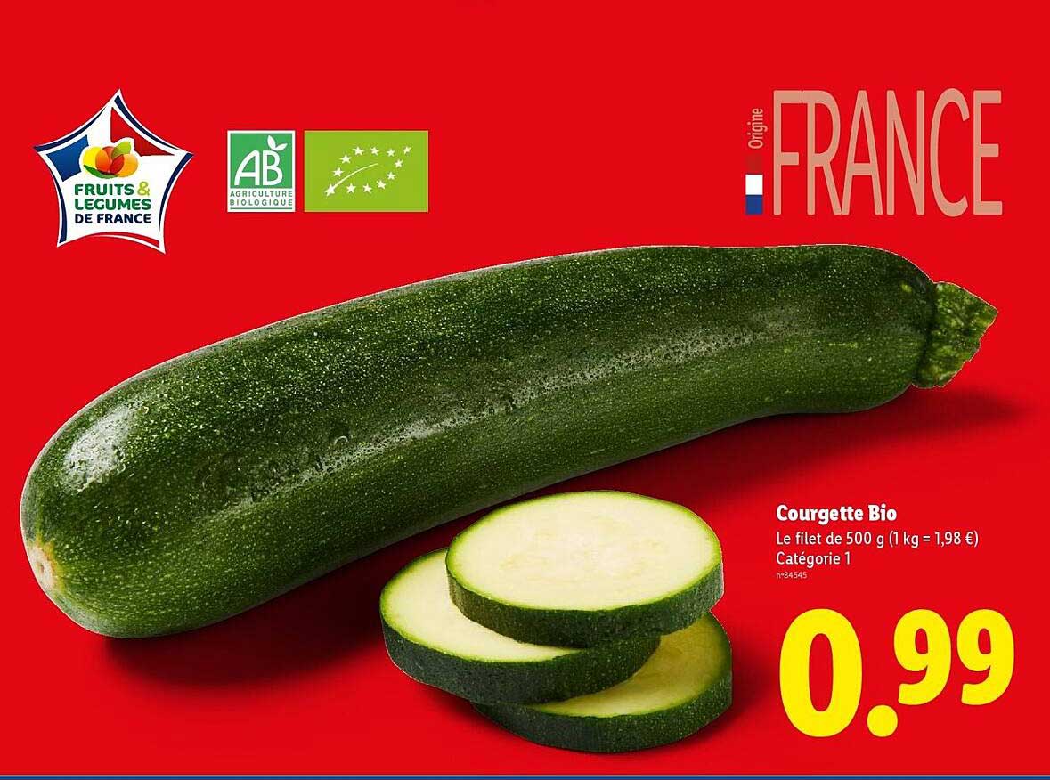 Courgette Bio