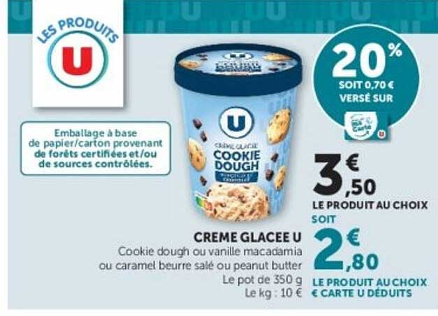 CREME GLACEE U