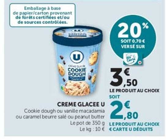 CREME GLACEE U