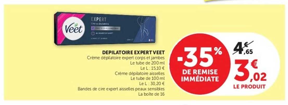 DEPILATOIRE EXPERT VEET