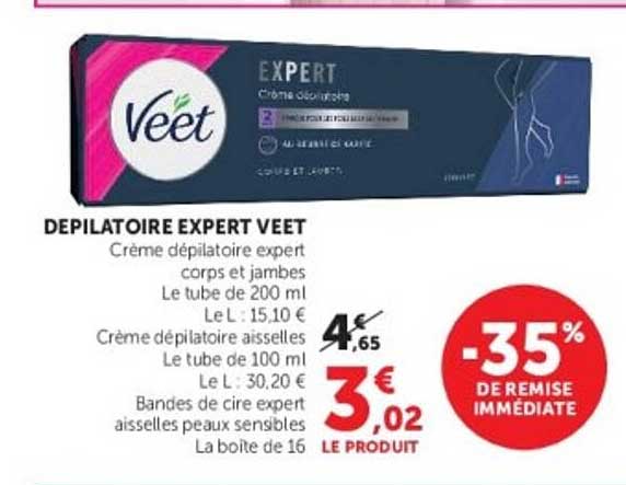 DEPILATOIRE EXPERT VEET