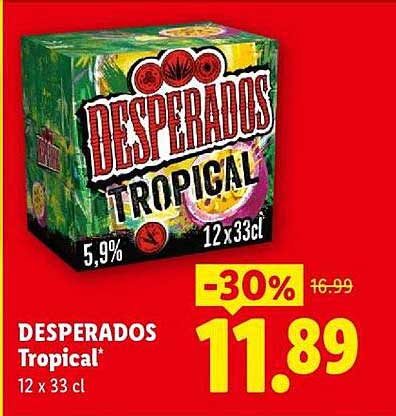 DESPERADOS Tropical* 12 x 33 cl