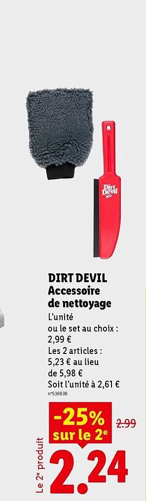DIRT DEVIL Accessoire de nettoyage