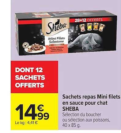 DONT 12 SACHETS OFFERTS