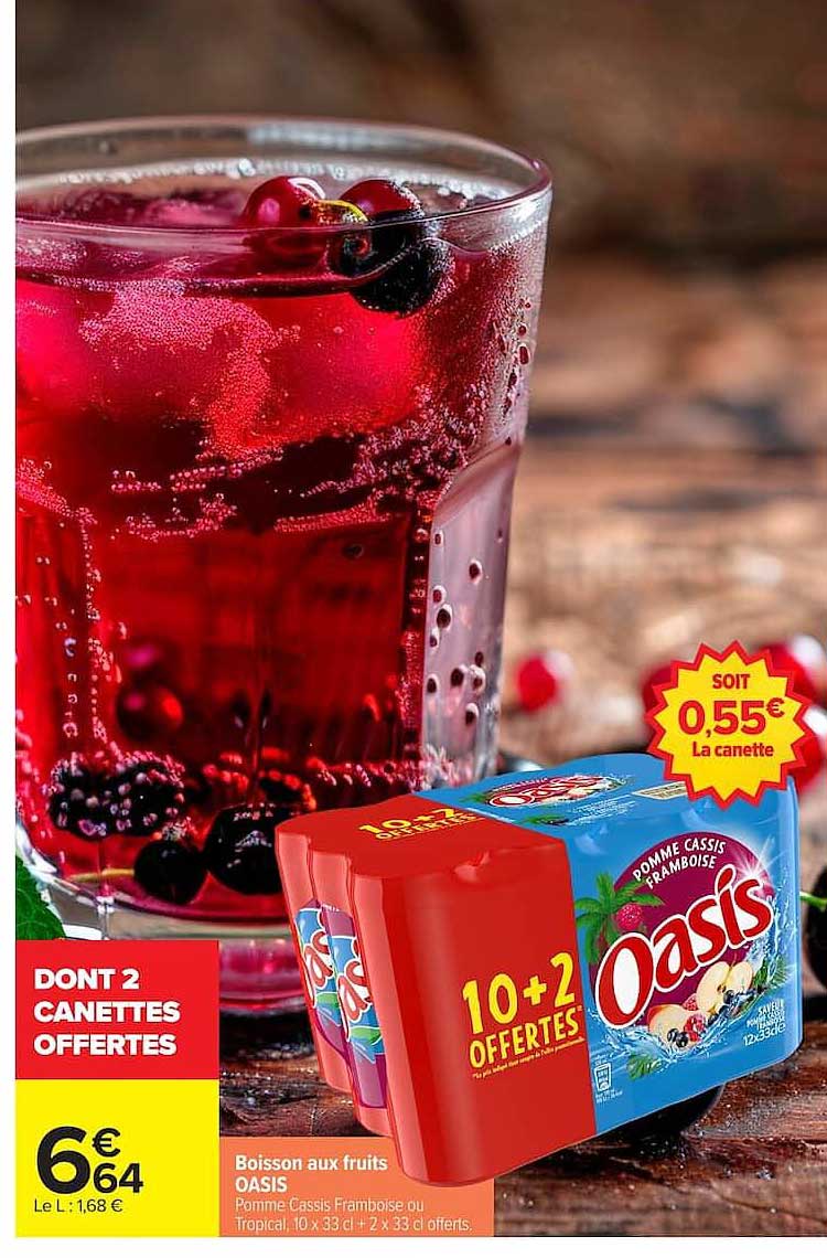 DONT 2 CANETTES OFFERTES