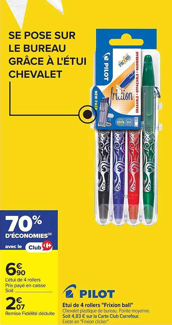 Etui de 4 rollers "Frixion ball"