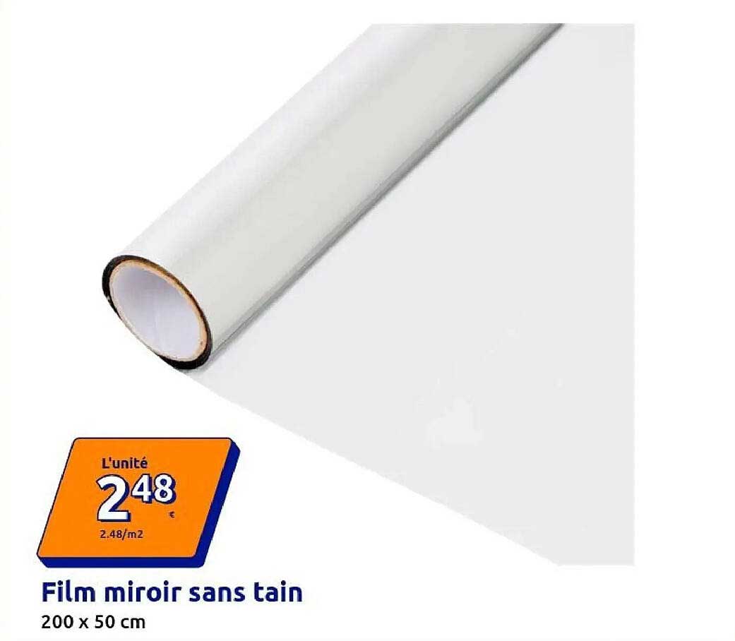 Film miroir sans tain