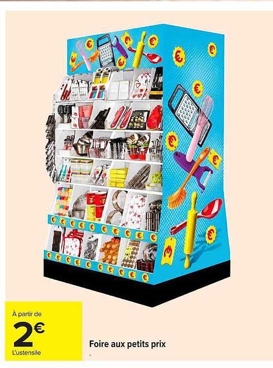 Foire aux petits prix L'ustensile