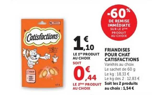 FRIANDISES POUR CHAT CATSFACTIONS