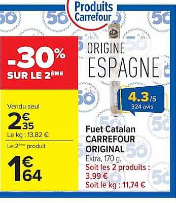 Fuet Catalan CARREFOUR ORIGINAL