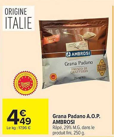 Grana Padano A.O.P. AMBROSI