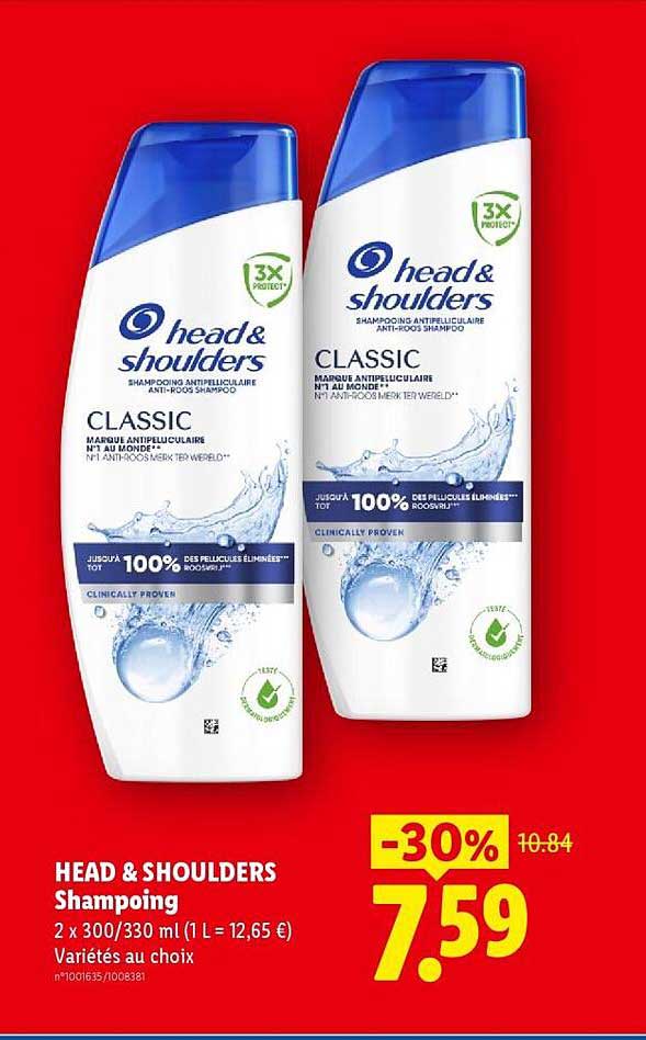 HEAD & SHOULDERS Shampoing