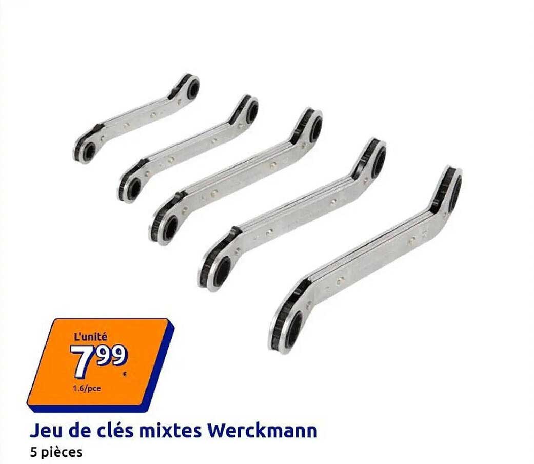 Jeu de clés mixtes Werckmann