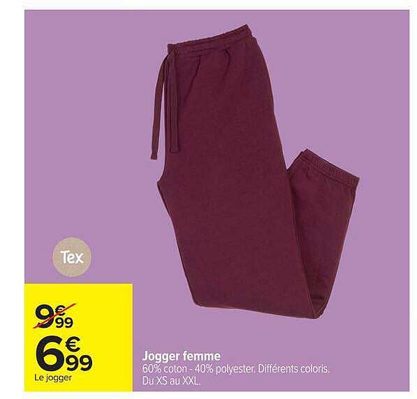 Jogger femme