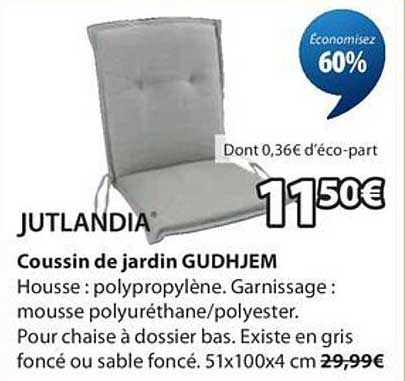 JUTLANDIA Coussin de jardin GUDHJEM