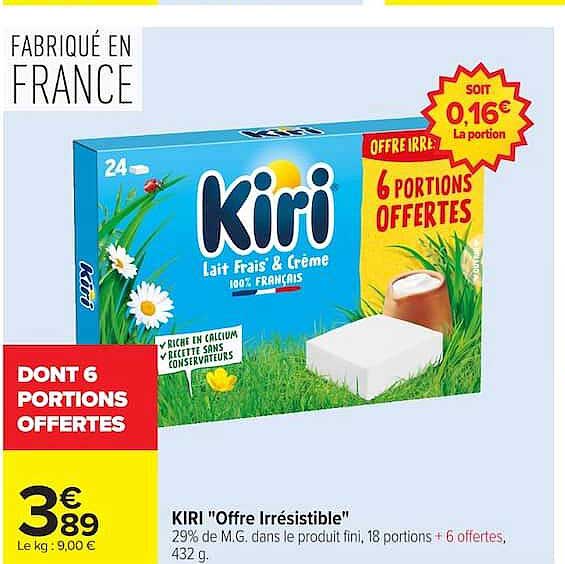 KIRI "Offre Irrésistible"
