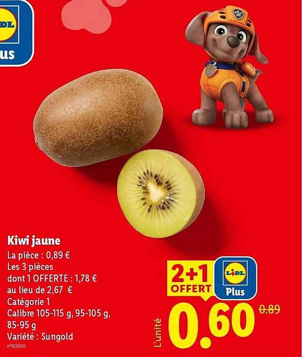 Kiwi jaune