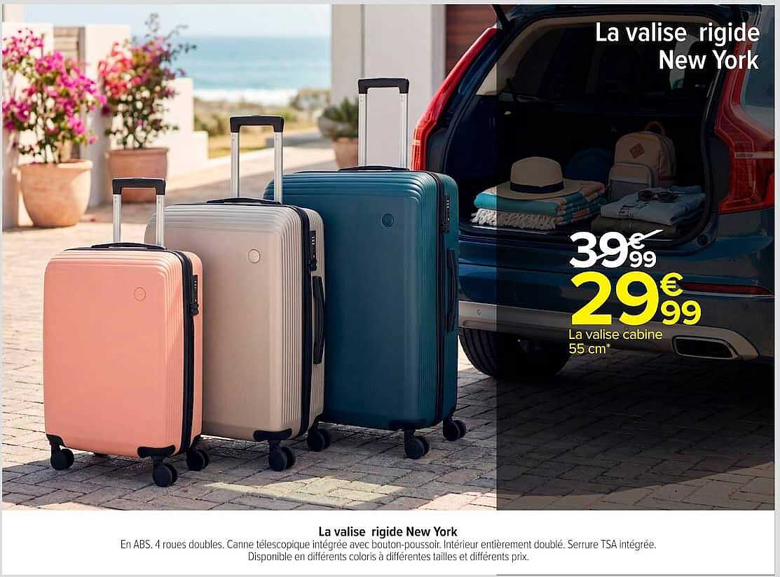 La valise rigide New York