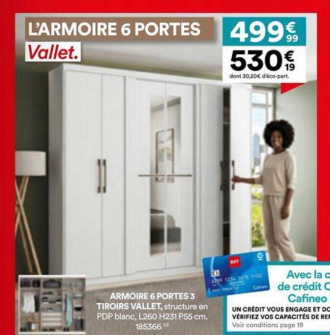 L’ARMOIRE 6 PORTES Vallet.
